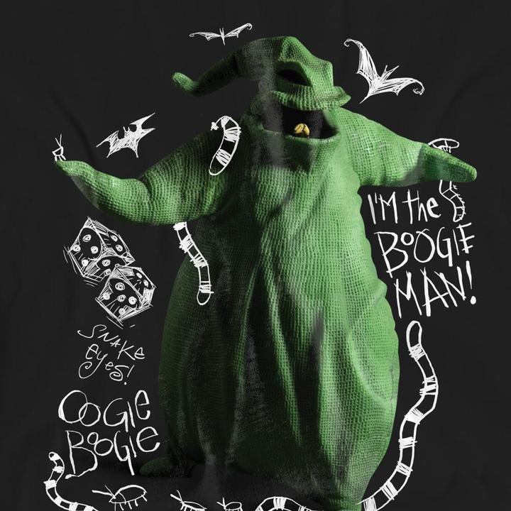 Actual product image The Nightmare Before Christmas Unisex Adult I'm Oogie Boogie T-Shirt (M)