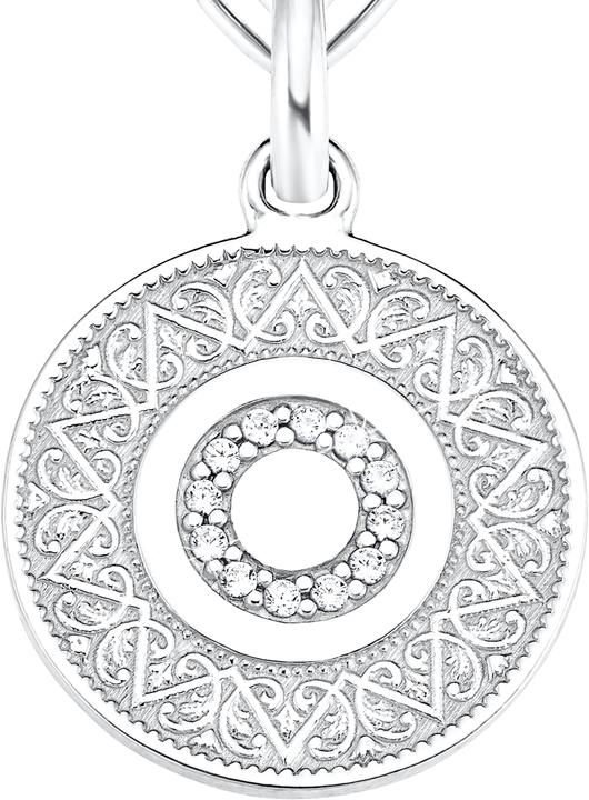 Immagine prodotto S.Oliver Collana da donna, argento 925, zirconi|moneta (Argento 925)