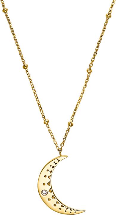 Image du produit Amor Ensembles pour femmes, argent sterling 925 plaqué or, zirconium lune (Argent 925)