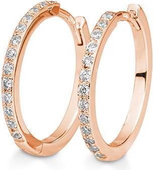 Produktbild Breuning Creolen - BRILL. 0,26 Ct. H/si (585, - Gold)