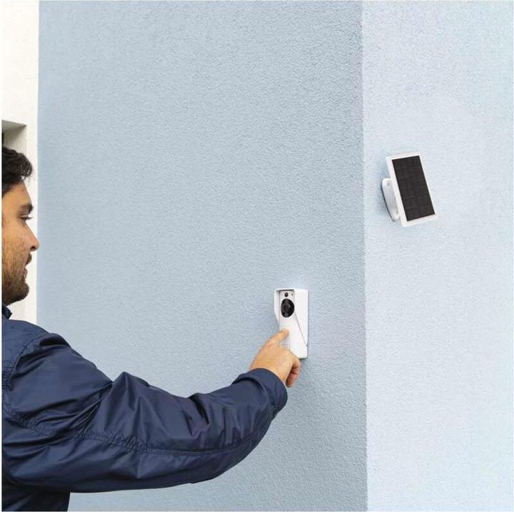 Immagine prodotto Emos Campanello video wireless GoSmart IP-09D con WiFi e pannello solare, alimentato a batteria (WiFi)