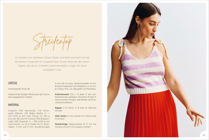 Image du produit Süsse Sommer-Tops stricken (Allemand, 2023)