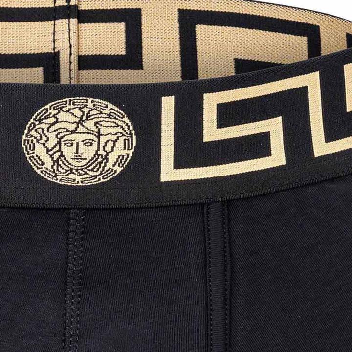 Immagine prodotto Versace Bi-Pack Trunk Jersey Topeka Bi-Stretch Cotton Organic New Logo (XL, Confezione da 2)