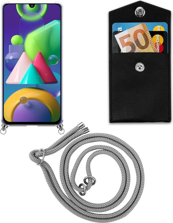 Produktbild Cadorabo TPU Handy Kette SILBER Cover