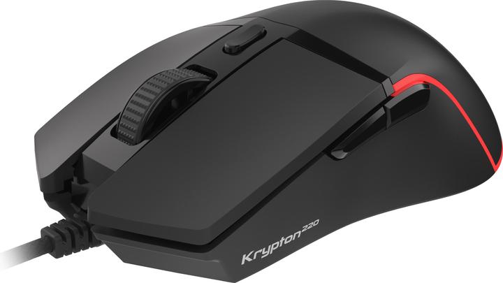 Actual product image Genesis Krypton 220 Mouse Right USB Type-A Optical 6400 DPI (Cable)