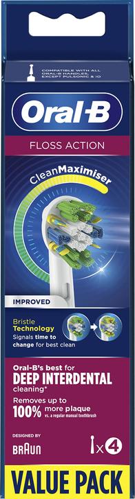 Produktbild Braun Floss Action CleanMaximiser Ersatzbürsten 4 Stk. (4 x)