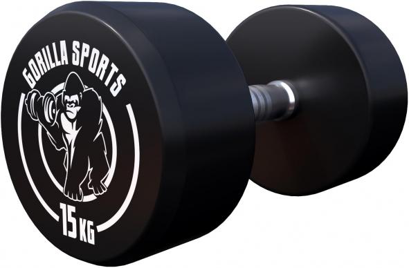 Produktbild Gorilla Sports Rundhanteln (1 x 15 kg)