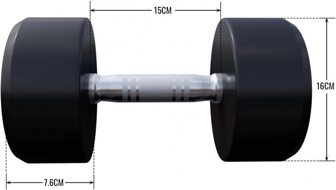 Produktbild Gorilla Sports Rundhanteln (1 x 15 kg)