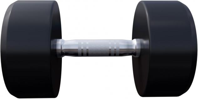 Actual product image Gorilla Sports Round dumbbells (1 x 17.5 kg)