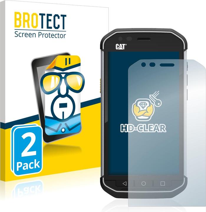 Productafbeelding BROTECT Schermbeschermer Clear (2 Stuk, Kat S40)