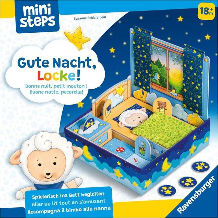 Actual product image Ravensburger Good night, Curly! (Italian, German, French)