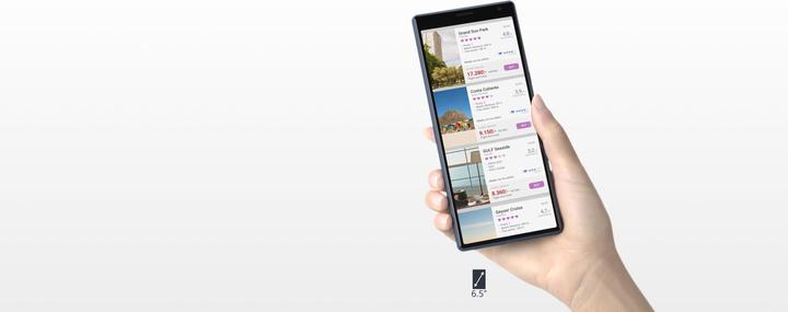 Image du produit Sony Xperia 10 Plus (64 Go, Noir, 6.50", Double SIM hybride, 12 Mpx, 4G)