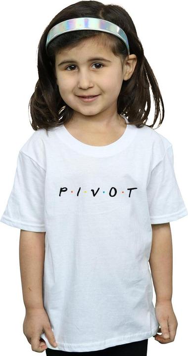 Immagine prodotto Friends Pivot Logo Maglietta Ragazze (152, 158)