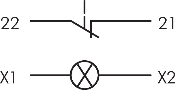Produktbild Schlegel BZLO5 AU Leucht-Tastkontaktgeber 1Ö