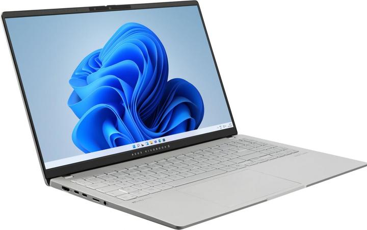Immagine prodotto ASUS Vivobook S 15 S5507QA-MA062W X1P/16GB/512GBSSD/15.6"/W11H, argento cool (15.59", Snapdragon X Plus X1P-42-100, 16 GB, 512 GB, DE)