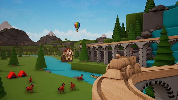 Produktbild Excalibur Games Tracks - Der Holzeisenbahn Simulator (Switch, DE)