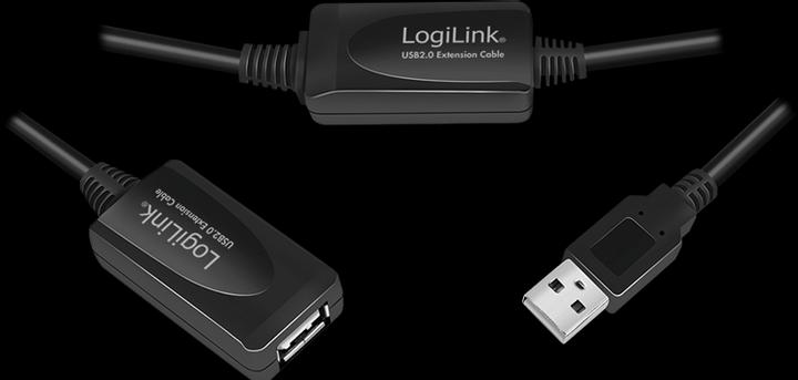 Actual product image LogiLink USB A - A (15 m, USB 2.0)