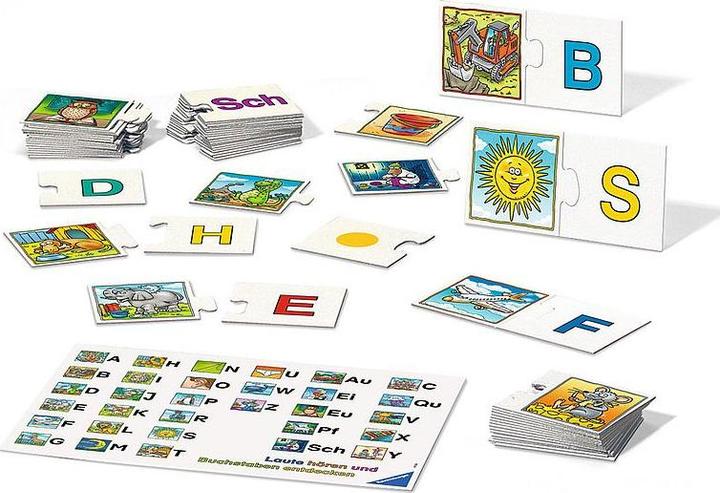 Actual product image Ravensburger E for elephant (German)