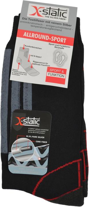 Image du produit Normani 2 paires de chaussettes de sport polyvalentes avec X-Static (lot de 2, 35 - 38)