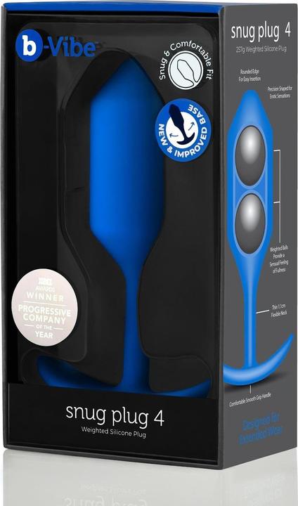 Immagine prodotto Earthly Body B-Vibe - Snug Plug 4 Navy
