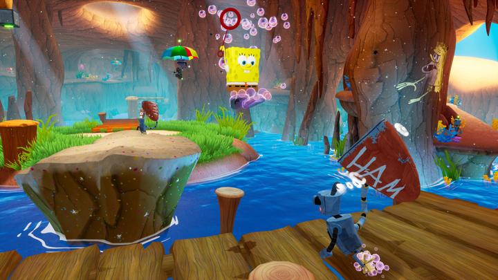 Produktbild THQ Spongebob SquarePants: Battle for Bikini Bottom Rehydrated (PS4, Multilingual)