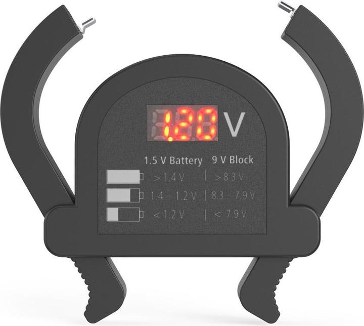 Actual product image Hama Digital rechargeable battery/battery tester