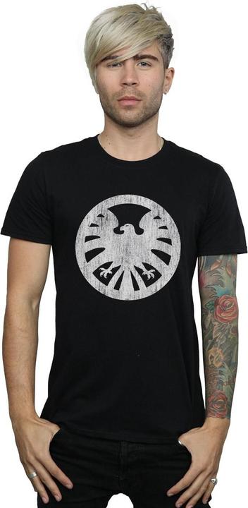 Image du produit Mens Agents Of SHIELD Distressed Logo T-Shirt (XL)