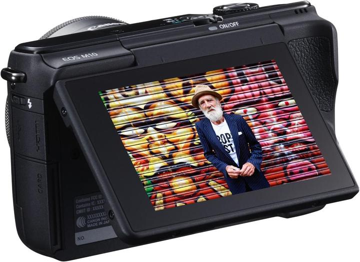 Productafbeelding Canon Eos M10 Is Stm (18 Mpx, APS-C / DX)