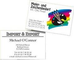 Actual product image Sigel 3C business cards (250 g/m², 800 x, A4)