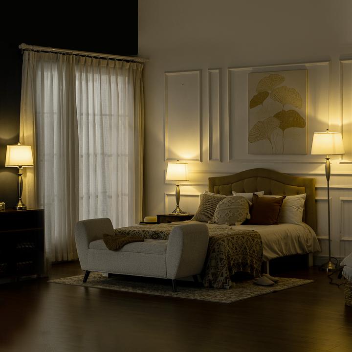 Image du produit Homcom Ensemble de lampadaires avec douille E27 (E27)