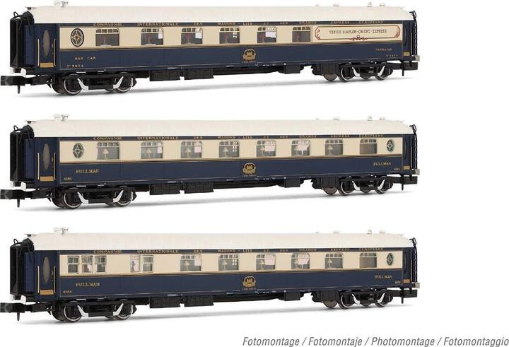 Image du produit Hornby VSOE 3 wagons Pullman WR+WR Cuisine+Bar Serv.Ep.IV-V (Voie N)