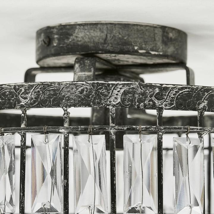 Produktbild Loberon Deckenlampe Hutton antikbraun/klar (E14)