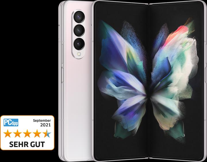 Image du produit Samsung Galaxy Z Fold3 5G (512 Go, Phantom Silver, 7.60", SIM + eSIM, 12 Mpx, 5G)