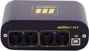 Image du produit Miditech Interface Midi Midiface 4x4