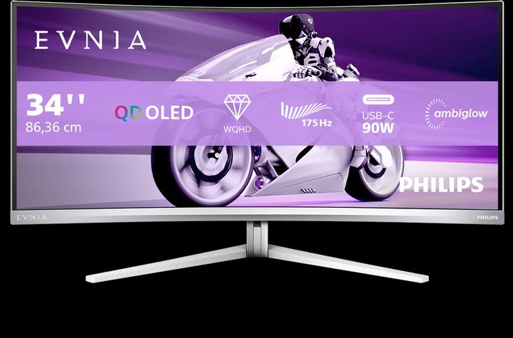 Productafbeelding Philips Evnia 34M2C8600 (3440 x 1440 pixels, 34")