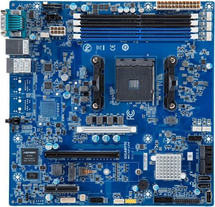 Produktbild Gigabyte MBS GBT AMD AM4 MC12-LE0 (AMD B550, mATX)