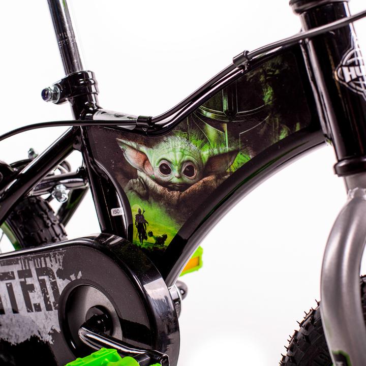 Actual product image ‎Huffy Huffy Star Wars 12 Inch Bike, Black/Green (12")