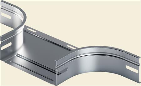 Actual product image Legrand T-afgrening for kabelbakke P31 højde 60 mm, bredde 300 mm El-forzinket, Samles med skruesaet