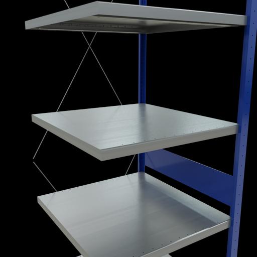 Image du produit Schulte Lagertechnik Système enfichable Élément suivant MULTIplus250 avec entretoise croisée