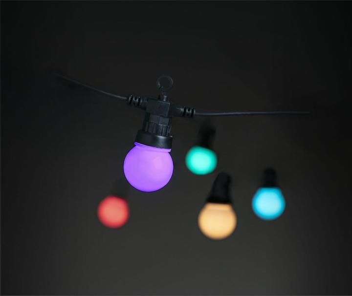 Produktbild Nordic Smartlight Lite Bulb Moments 14m Smart Outdoor Light Chain -15 x Globe 5cm (1.20 m)