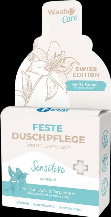 Actual product image Washo Swiss Edition Solid Shower Care Sensitive (200 ml)