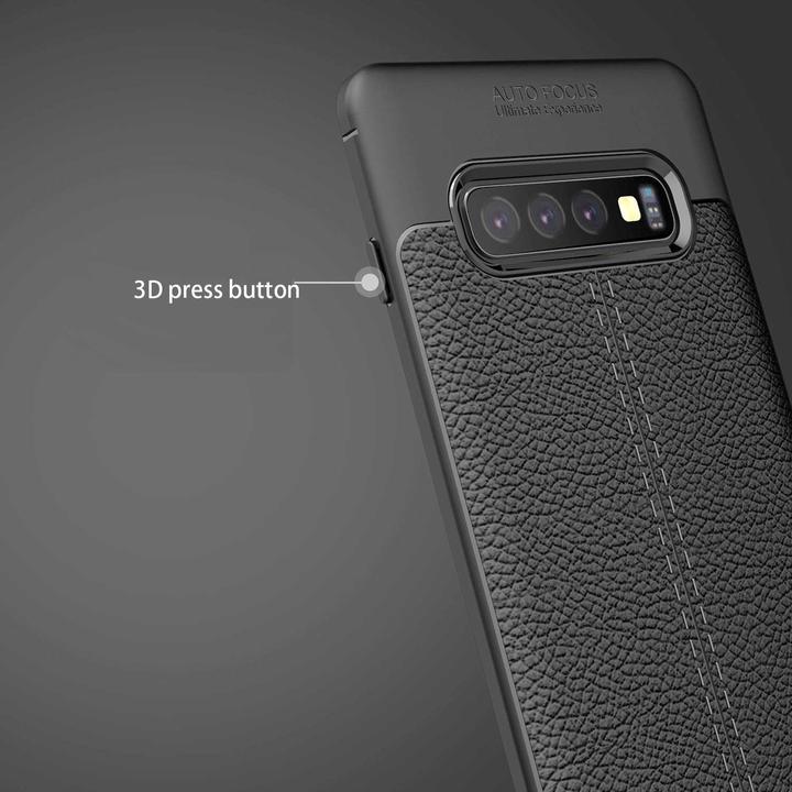 Immagine prodotto Cadorabo Copertura in TPU con struttura in similpelle (Samsung Galaxy S10+)