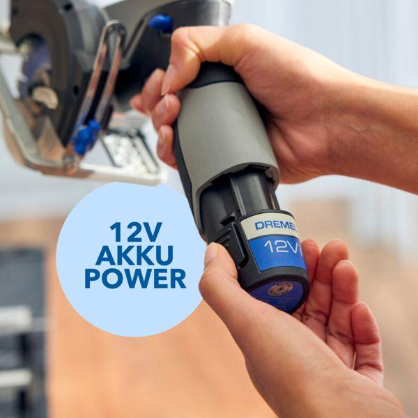 Produktbild Dremel Akku-Kreissäge 12V mit Laser CS12V-S1 Akku-Handkreissäge