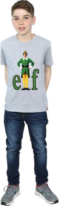 Actual product image Elf Boys Buddy Logo T-Shirt (140, 146)