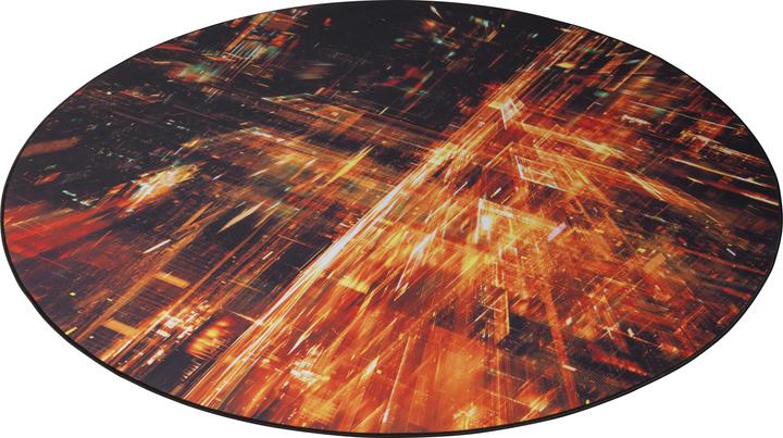Actual product image Deltaco GAMING GAM-126 Chair pad for gaming and office chairs to protect the floor (L x W x (110 x 110 cm)