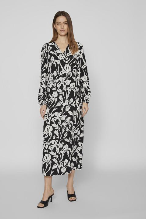 Produktbild Vila Langärmeliges Maxi Wickelkleid (36)