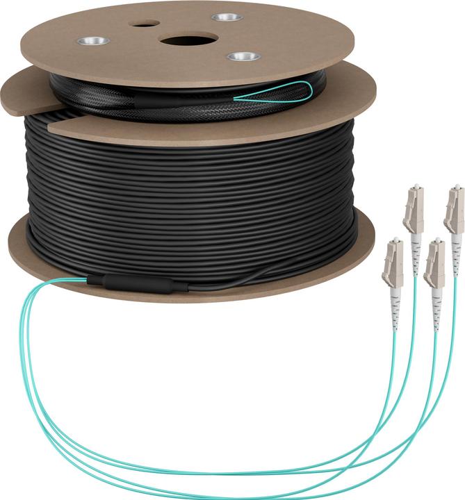 Actual product image EFB Elektronik Trunk cable U-DQ ZN BH OM3 4G 1x4 LC-LC 170m Dca LSZH (170 m)