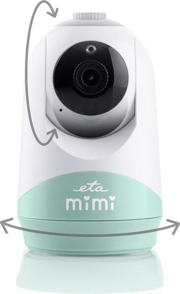 Immagine prodotto ETA | Baby Monitor | 530690000 MIMI | Telecamera flessibile | Bianco/verde