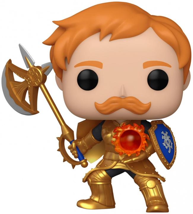 Funko Pop! Animazione: I sette peccati capitali - Escanor (con ascia) (metallizzato) (Edizione speciale)