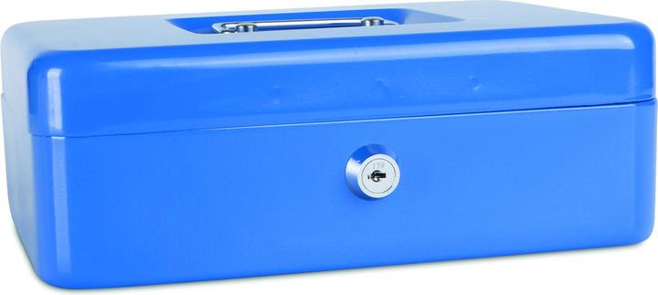 Actual product image Donau Cash box for money, large, 250x90x180mm, blue
